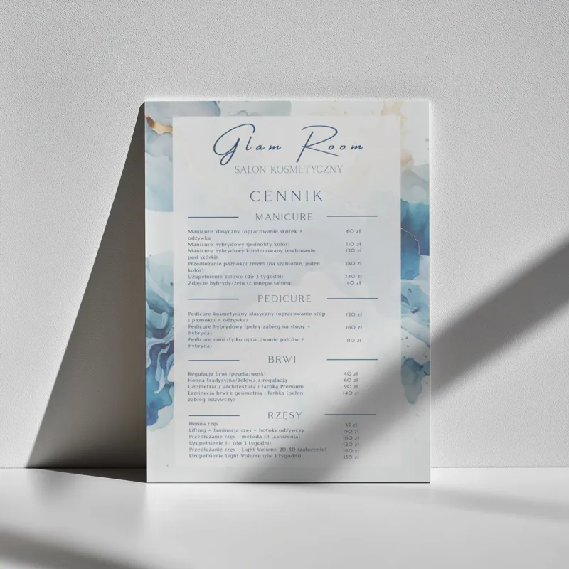 Cennik - Morski Szafir